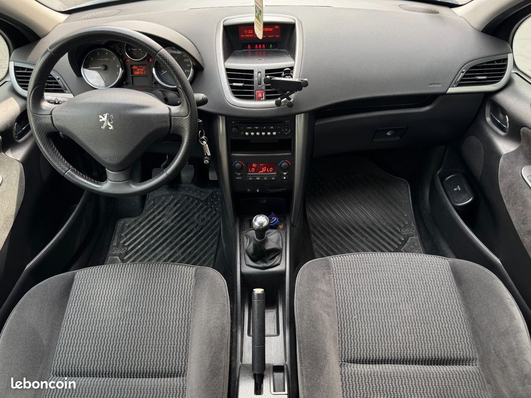 PEUGEOT 207 1.6 120ch Exécutive - 2ème Main / Courroie Accessoire OK (image 9)