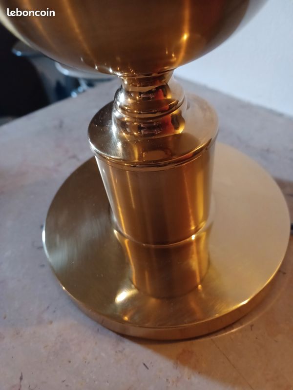 Grande lampe Hollywood dorée (image 2)