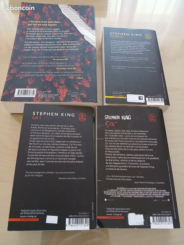 Lot de 18 livres R.L. Stine chair de poule peur bleue esprit es-tu là
