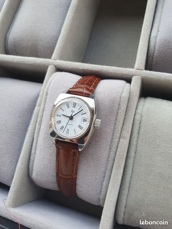 Boîtier En Verre (crystal) De Montre Lip Vintage - Réf. 233443 - Pour Montre Homme, Occasion