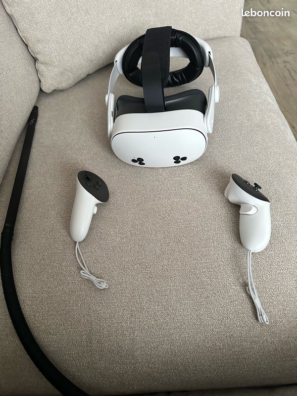 Vends casque méta Quest 3s neuf acheté il y a deux. Mois (image 1)