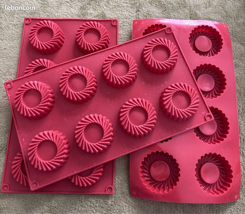 Moule à Bougie En Coquillage : Moule En Silicone 3D Perlé Pour Faire Des Gâteaux Au Chocolat Et Aux Bonbons - France