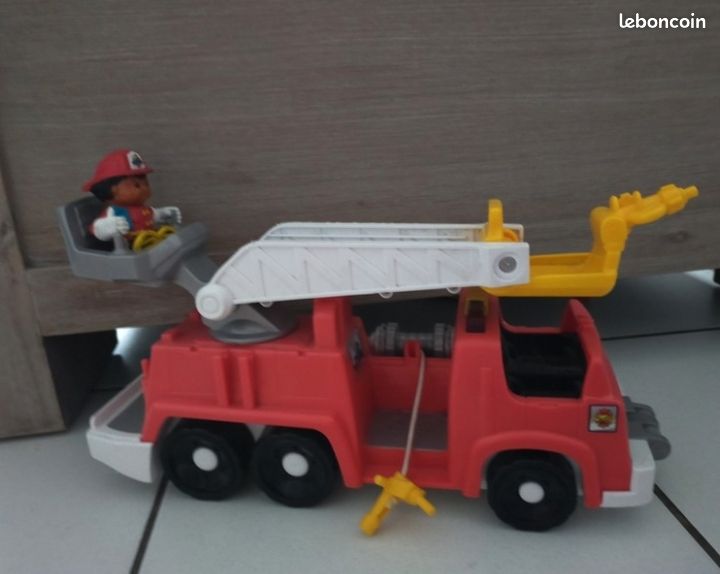 Camion pompier little people (image 1)