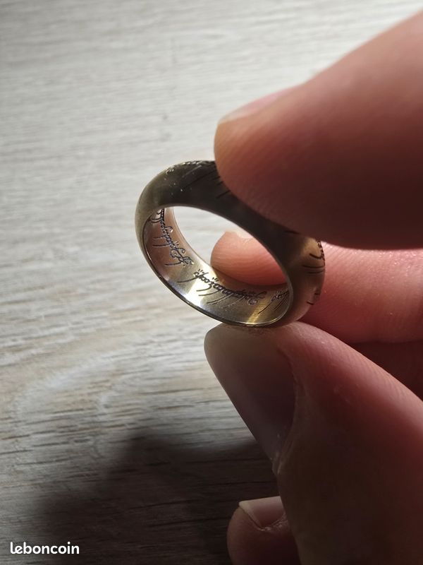 L’Anneau Unique La Noble Collection – Bijou Le Seigneur Des Anneaux En Inox Avec Chaîne
