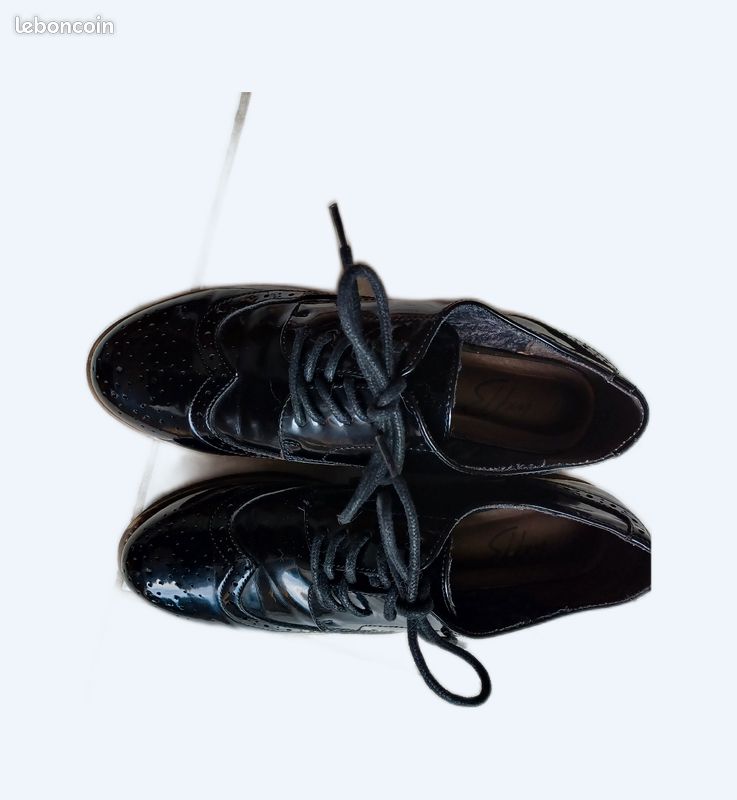 Chaussures femme à lacets derby (image 1)