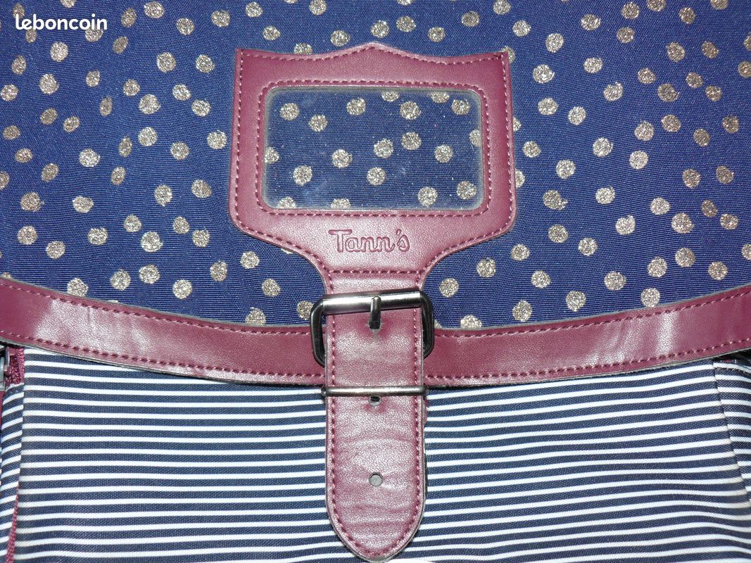 Tann's cartable fille édition limitée Petit Bateau modèle étincelle (image 2)