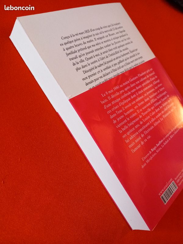 Regis Jauffret. Le dernier bain de Gustave Flaubert. Seuil (image 4)