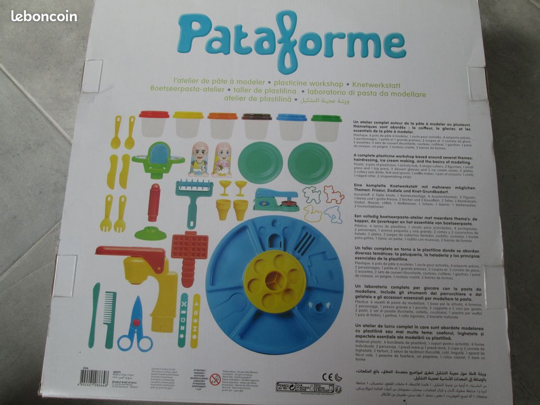 L’atelier de pâte à modeler Pataforme + accessoires (image 5)