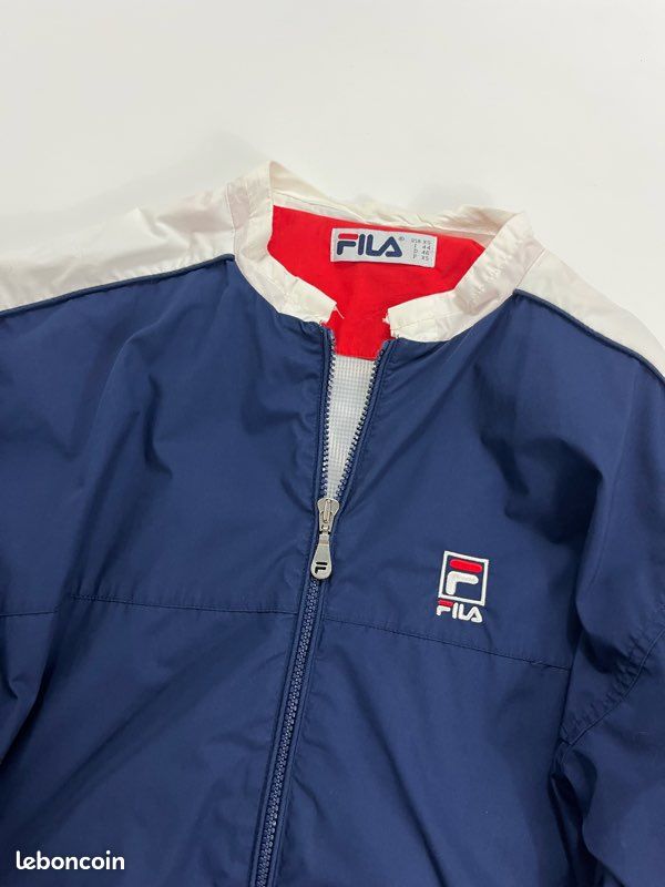 Veste Coupe Vent Fila Y2k Vintage 90's 2000's Vêtements