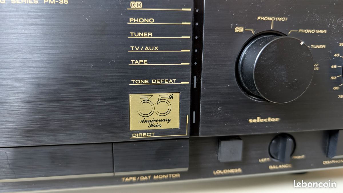 Amplificateur Vintage Marantz PM-35 – Occasion – Son Chaud Et Puissant