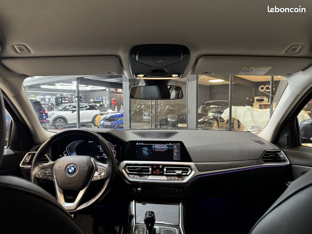 Bmw Série 3 Berline 320e 204ch Luxury BVA8 Hybride Sièges chauffants et électriques (image 25)