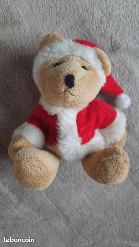 Peluche Ours Noel (image 3)