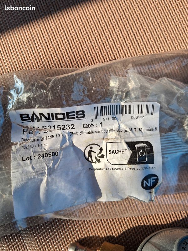 Détendeur butane clipsable (image 2)