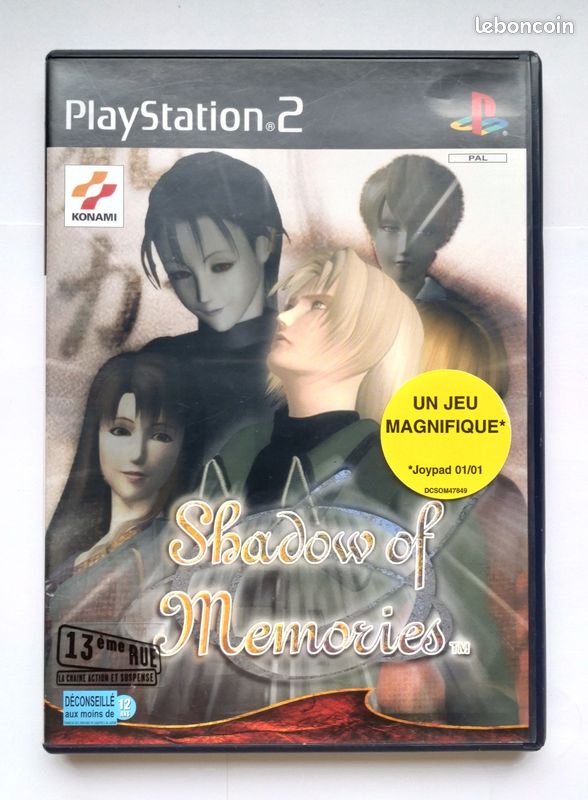 Shadow Of Memories Sur PS2 (Japon) - Occasion - Konami