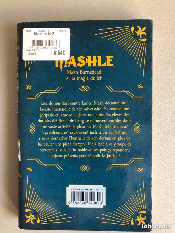 Manga Mashle tome 2 (image 3)