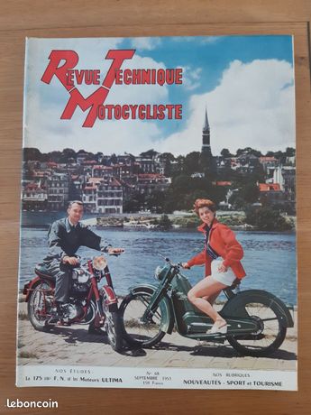 Revue Technique Moto N°102 - Août/Sept 1955 - Étude 175 Ydral