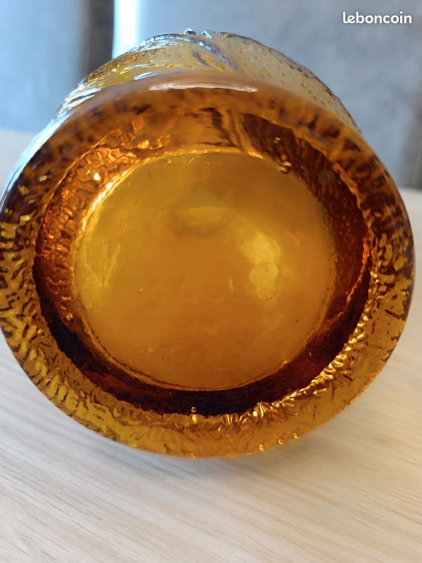 Vase vintage en verre d'Empoli (image 3)
