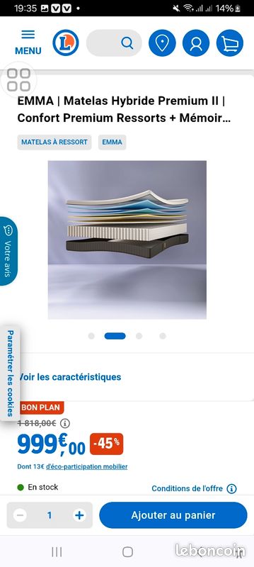 Metales Emma 160×200 (image 1)
