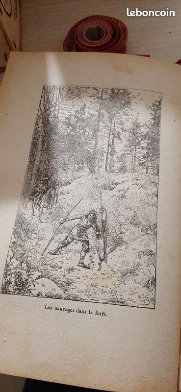 Livre ancien les Aventures du flibustier beauchéne (image 2)