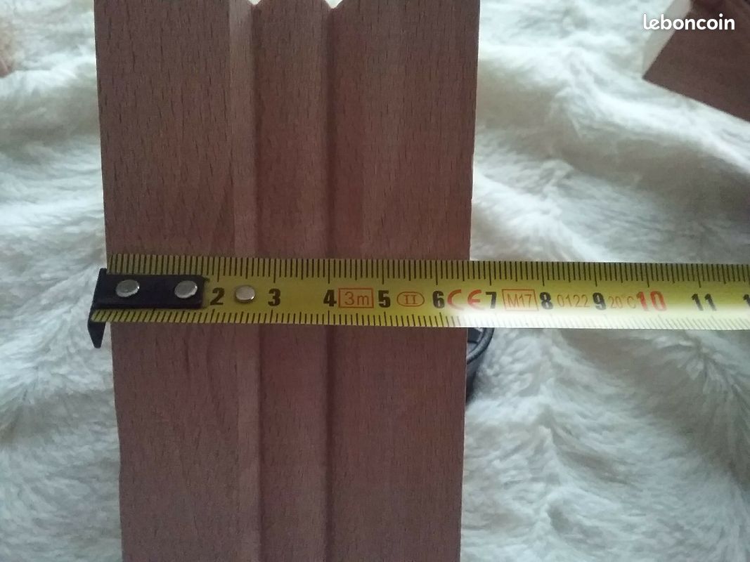 Lot de 4 angles de meuble en bois sur roulettes (image 8)