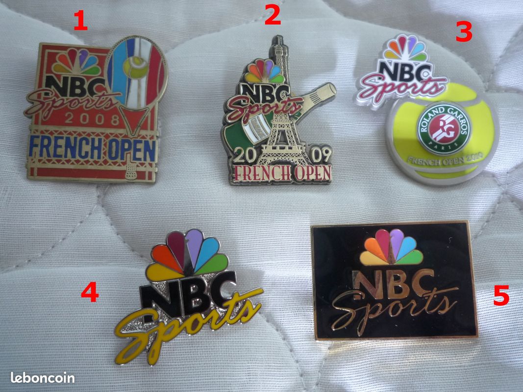 Pin's Roland Garros Perrier - Vintage Sport - Collection Tennis