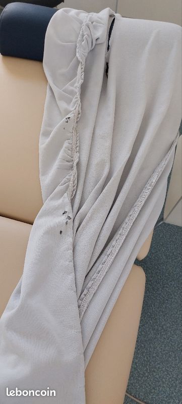 Lot de 2 draps housse pour table massage (image 6)