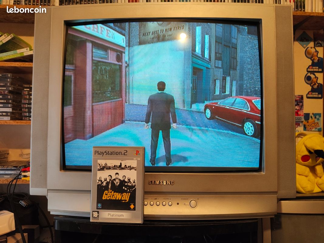 Jeu The Getaway - PlayStation 2 (PS2) - Version PAL - Bon état - Boîtier Et Notice