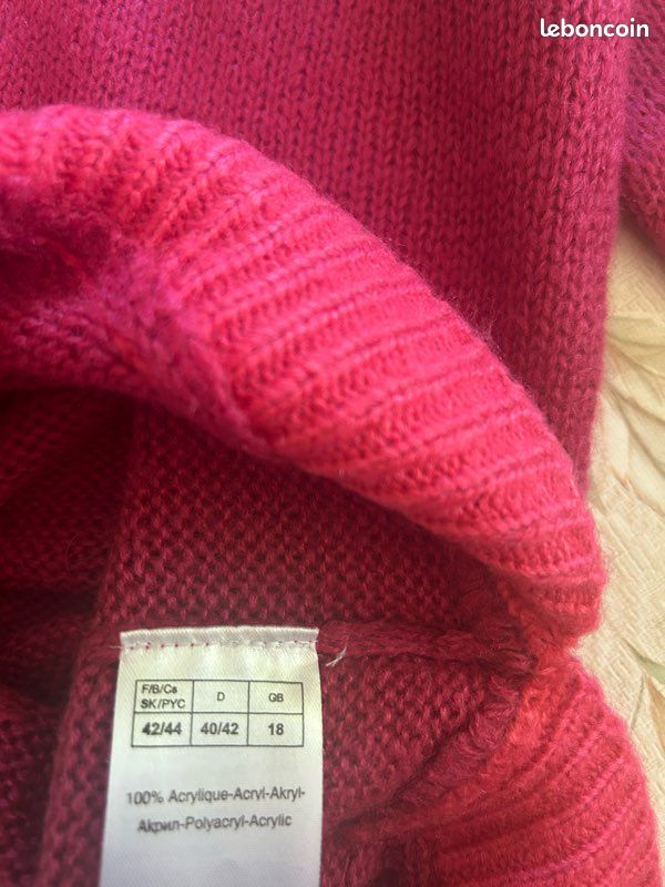 Pull Femme POL Dancer And Prancer – Gris, Taille XL, Col Rond, Manches Longues