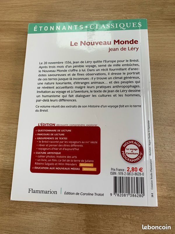 Livre le nouveau monde (image 2)