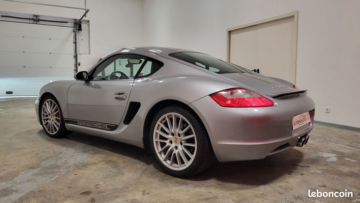 PORSCHE Cayman CAYMAN S 3.4 295CV BV6 PACK CHRONO CUIR COMPLET VOLANT MULTIFONCTION (image 5)