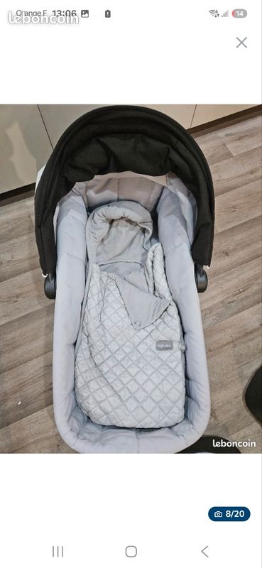 Ensemble poussette, landeau et cosy Inglesina (image 8)