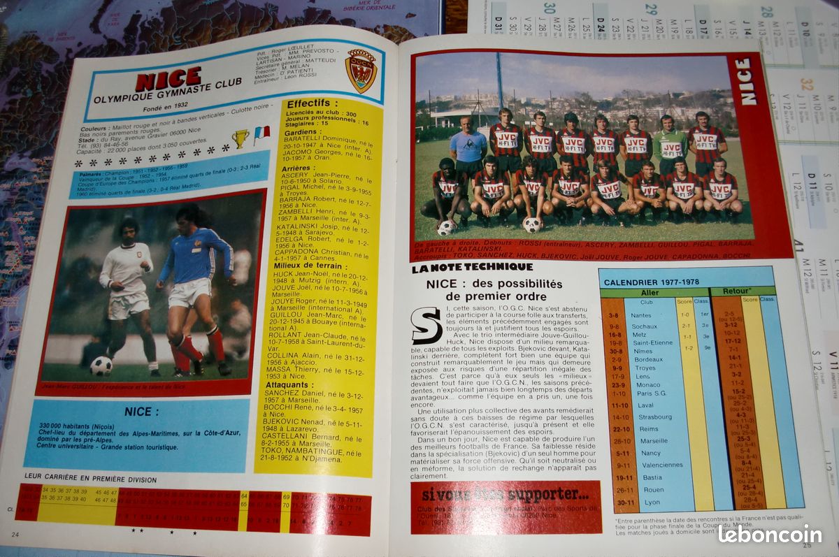 ANCIEN MAGAZINE FRANCE football Collection L'équipe - no 203 Août 1976 EUR 9,99 - FR