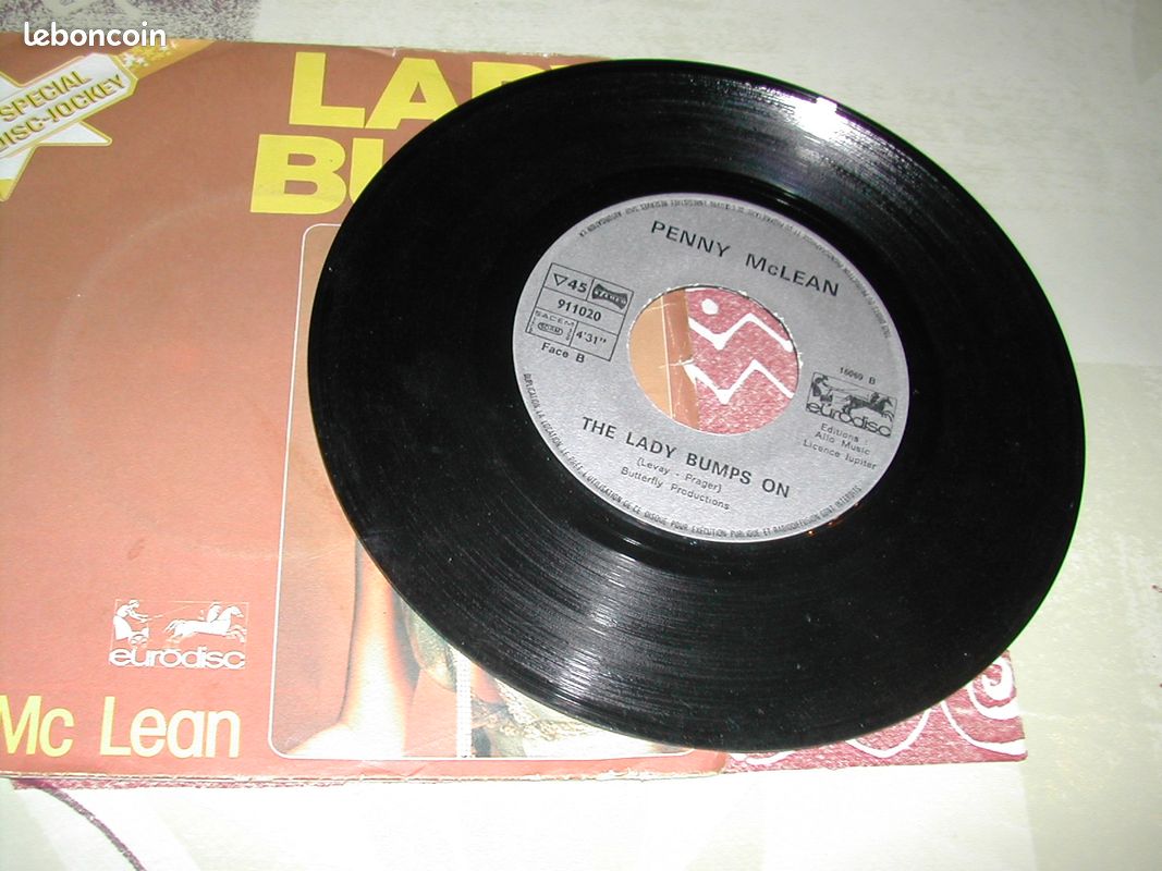 Vinyle 45T Penny Mc Lean LADY BUMP (image 4)