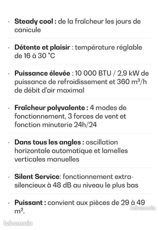 Climatiseur mobile Karstein (image 6)