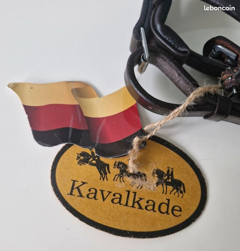 Noseband cuir poney neuf (image 5)