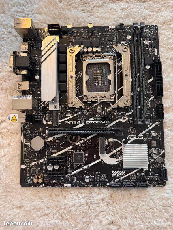 ASUS PRIME B760M-K - Carte mère LGA1700 DDR5 - Excellent état (image 1)