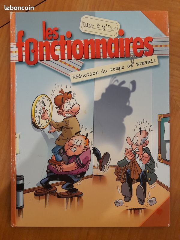 Les Fonctionnaires - tome 2 - Réduction du temps de travail - Bamboo édition - 2002 (image 1)