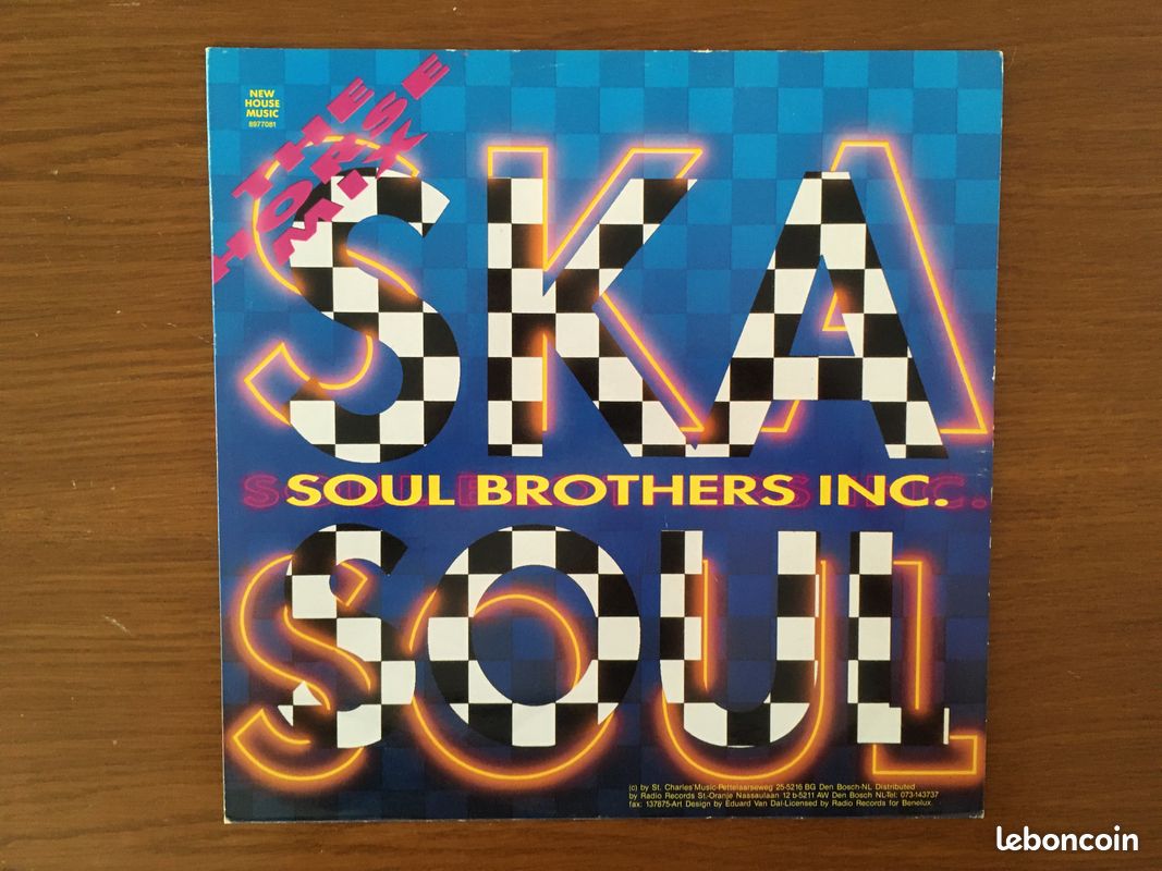Vinyle Maxi 45T Soul Brothers Inc (image 2)