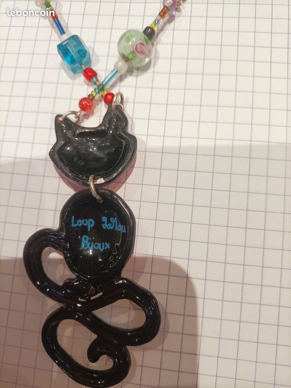Très joli pendentif chat (image 4)