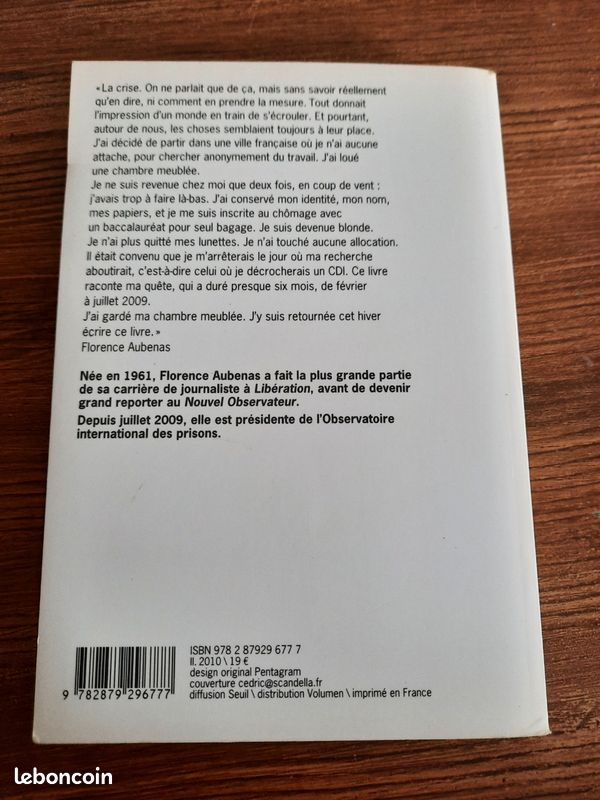 Livre Florence AUBENAS (image 2)