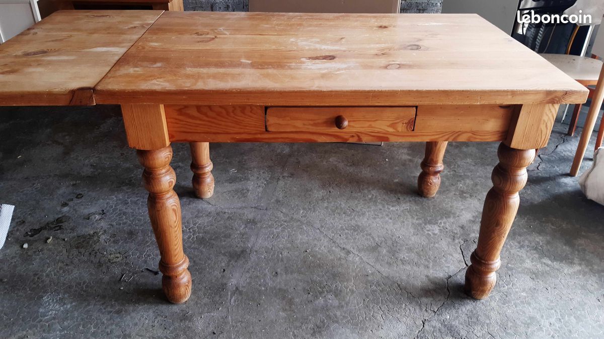 Table de chalet rustique (image 2)