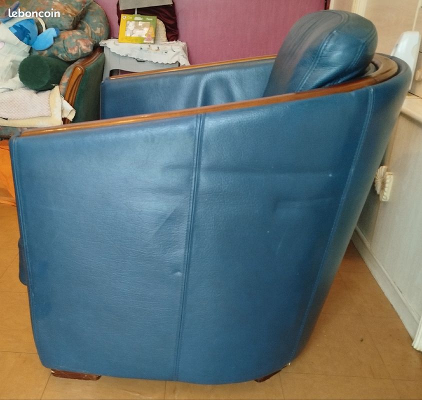 Fauteuil en cuir (image 3)