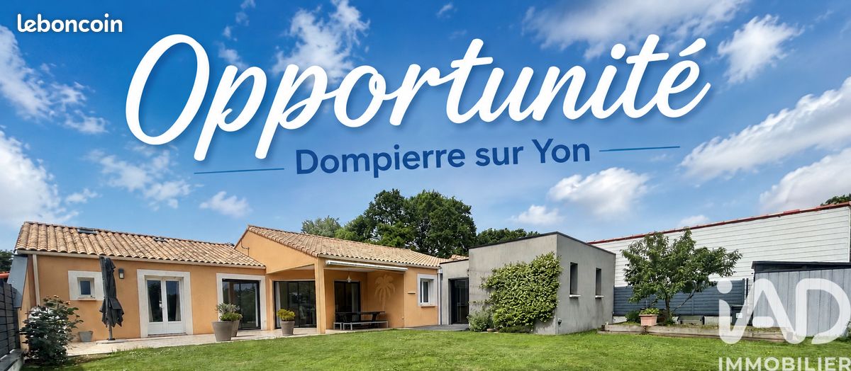 Maison 7 pièces 146 m² · à Dompierre-sur-Yon · 146 m² · 347 800 €