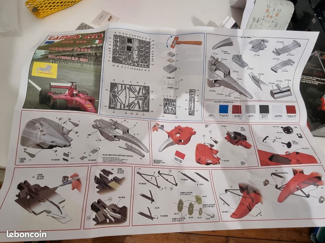 Tameo Kits neuf - F1 Ferrari F2001 M. Schumacher (image 10)