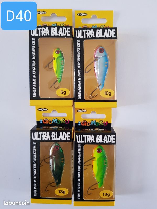 Pêche - Lot de 2 leurres swimbait Sakura 180mm 74gr neufs