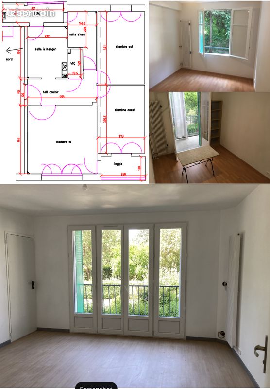 Appartement 3 pièces 57 m² · à Aix-en-Provence · 57 m² · 245 000 €