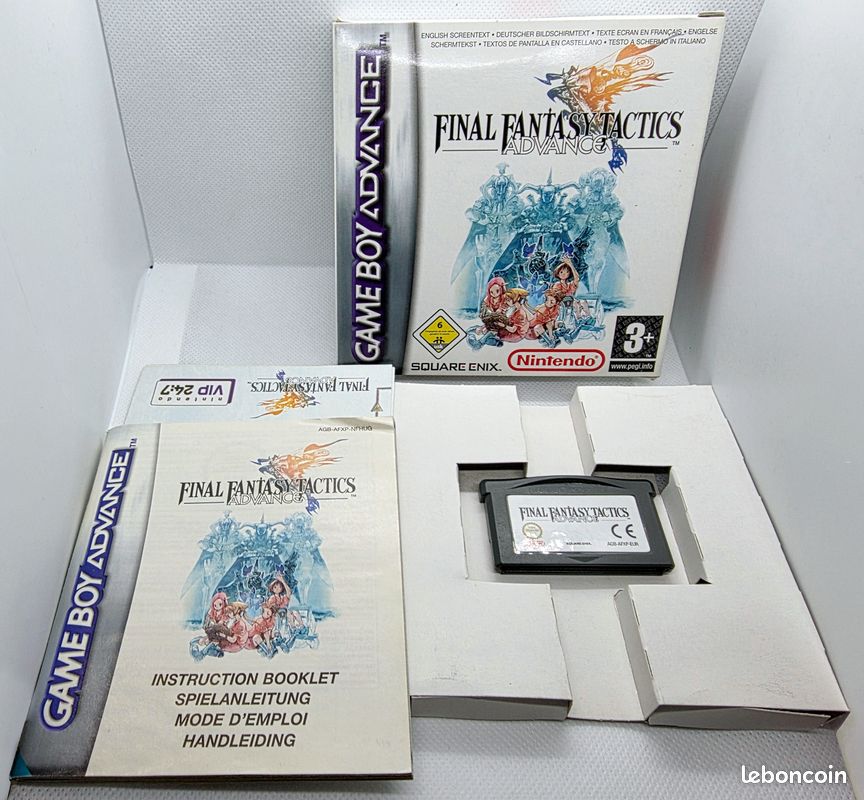 Square Enix Final Fantasy Tactics Advance GBA PAL 2003 AGB-AFXP-EUR (image 1)