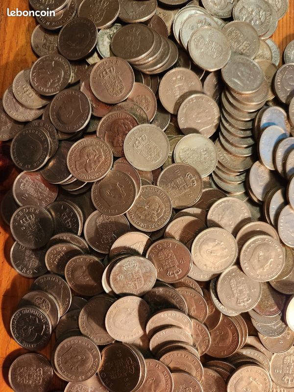 Danemark : lot de pièces de monnaie 1 (image 1)
