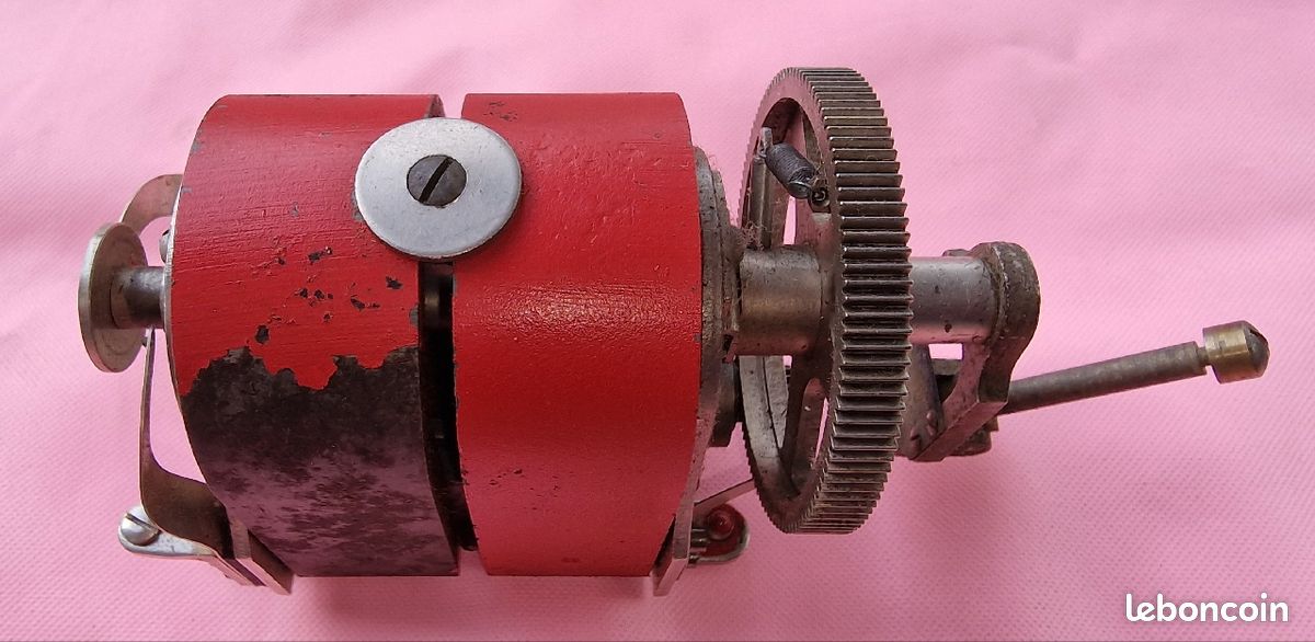Magnéto manuelle de laboratoire, générateur très haute tension type Ruhmkorff (image 6)