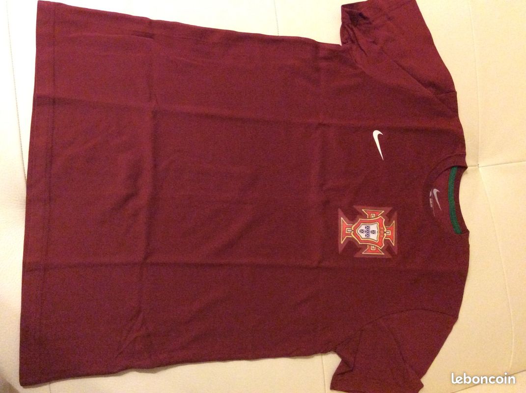 C NEUF tee shirt NIKE Portugal rouge L CAO74 (image 3)